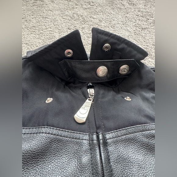 Hein Gericke Women’s Motorcycle Moto Jacket Size 8 – Leather & Textile - Picture 8 of 14